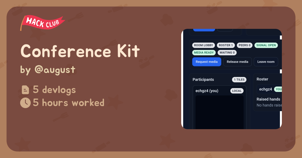 Conference Kit - Flavortown