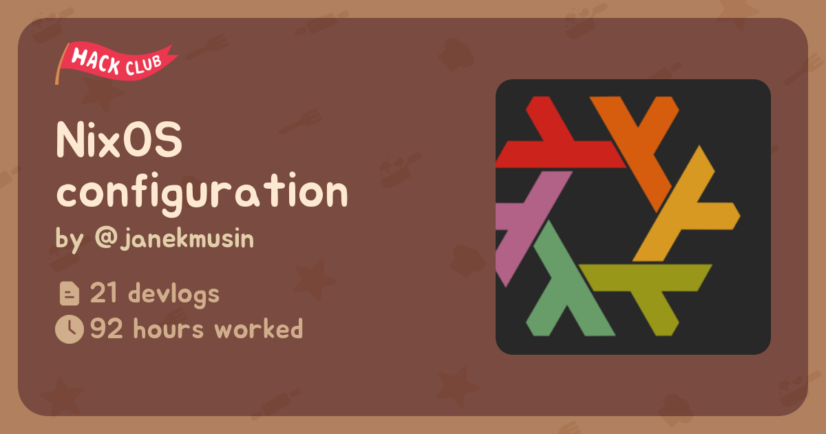 NixOS configuration - Flavortown
