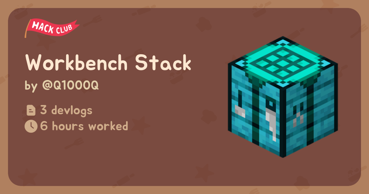 Workbench Stack - Flavortown