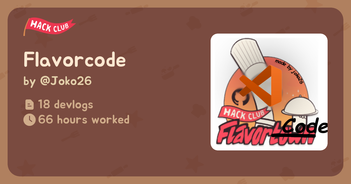 Flavorcode - Flavortown