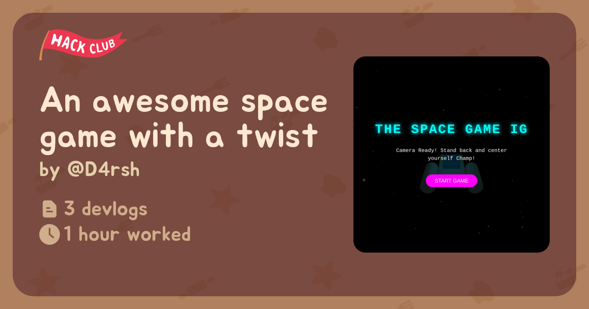 An awesome space game with a twist - Flavortown