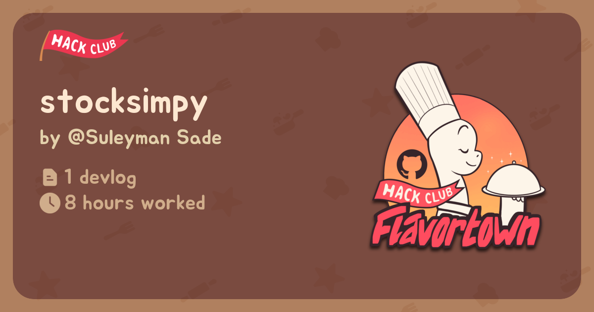 stocksimpy - Flavortown