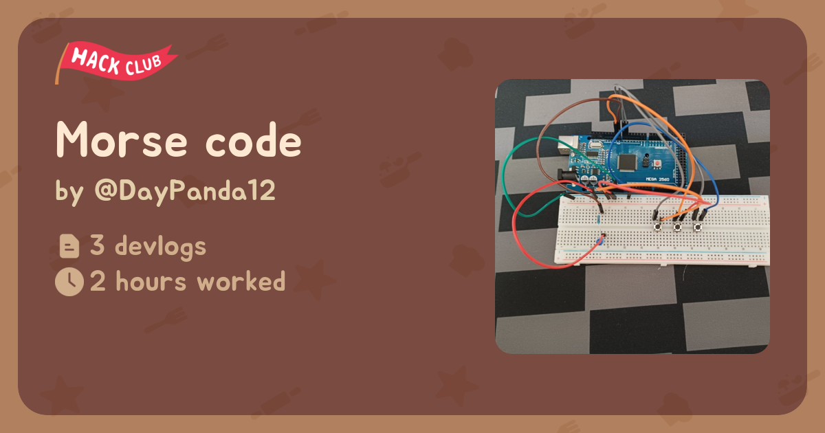 Morse code - Flavortown