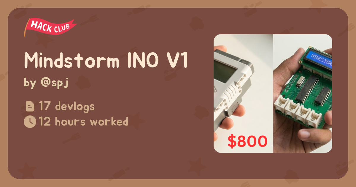 Mindstorm INO V1 - Flavortown