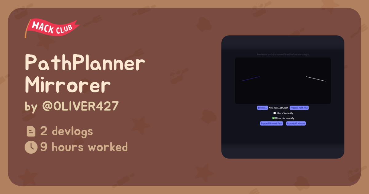 PathPlanner Mirrorer - Flavortown
