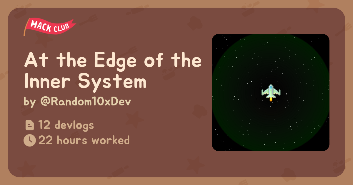 At the Edge of the Inner System - Flavortown