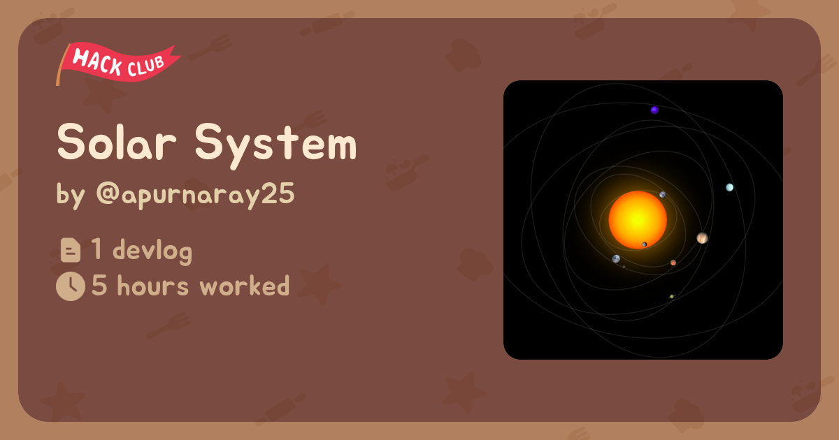 Solar System - Flavortown