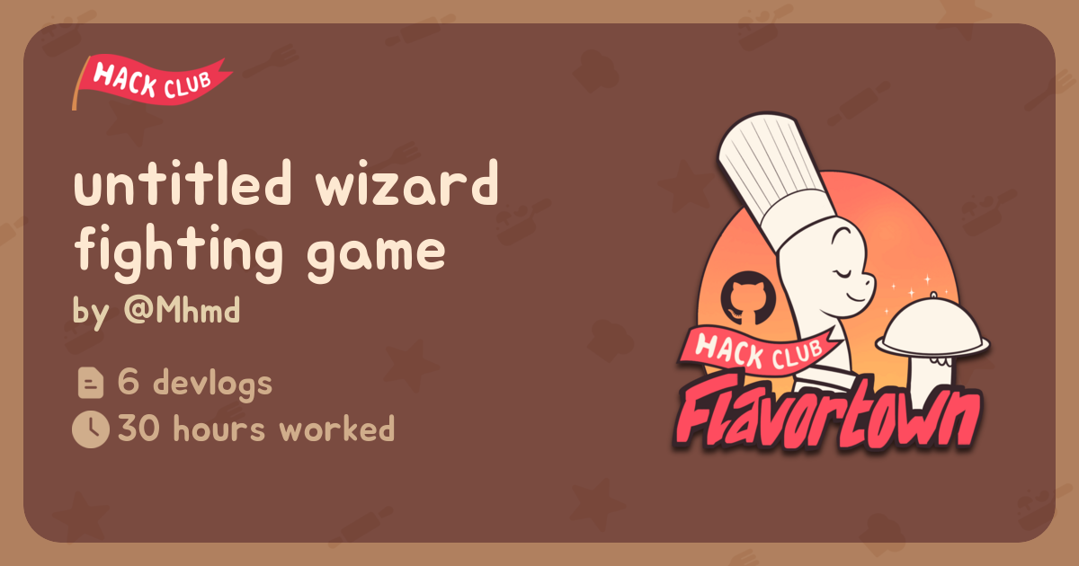 untitled wizard fighting game - Flavortown