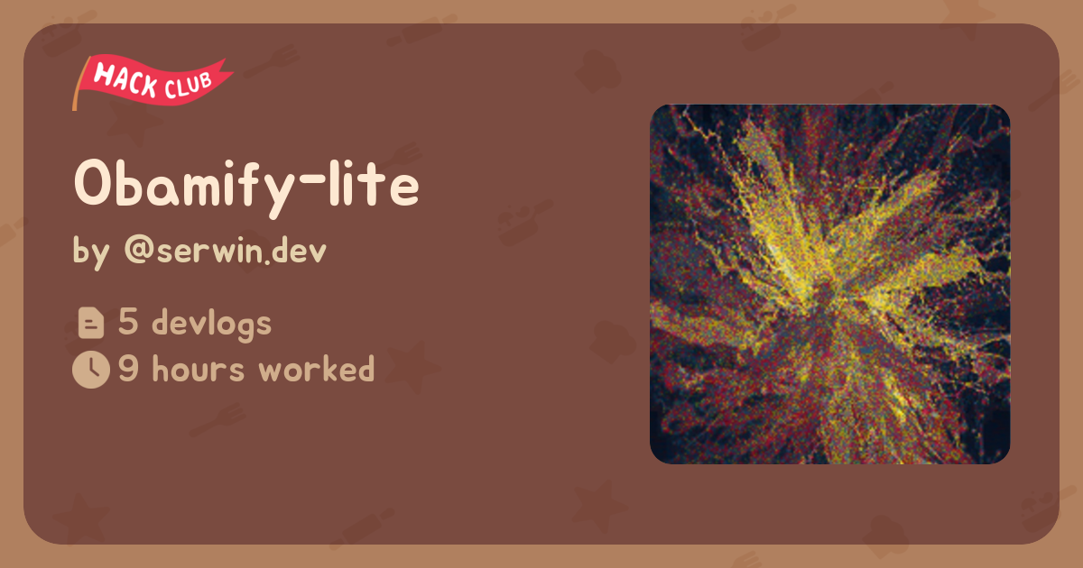 Obamify-lite - Flavortown