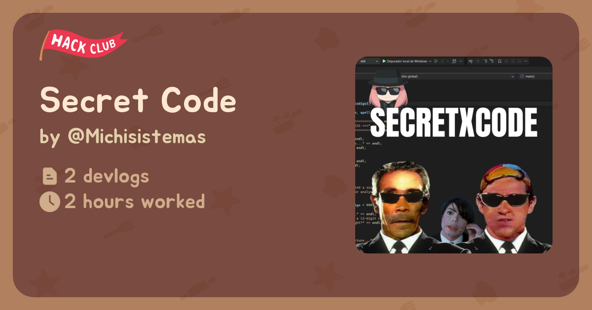 Secret Code - Flavortown