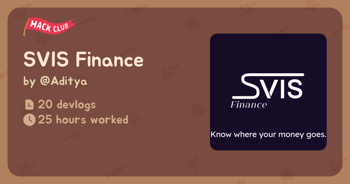 SVIS Finance - Flavortown
