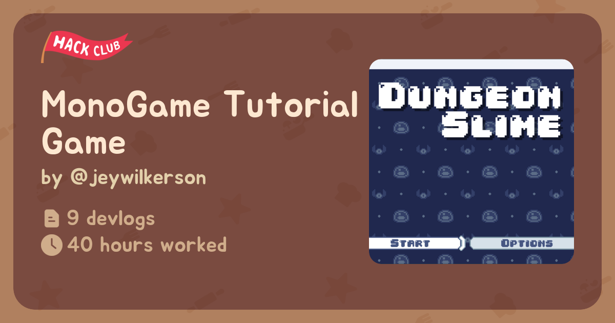MonoGame Tutorial Game - Flavortown
