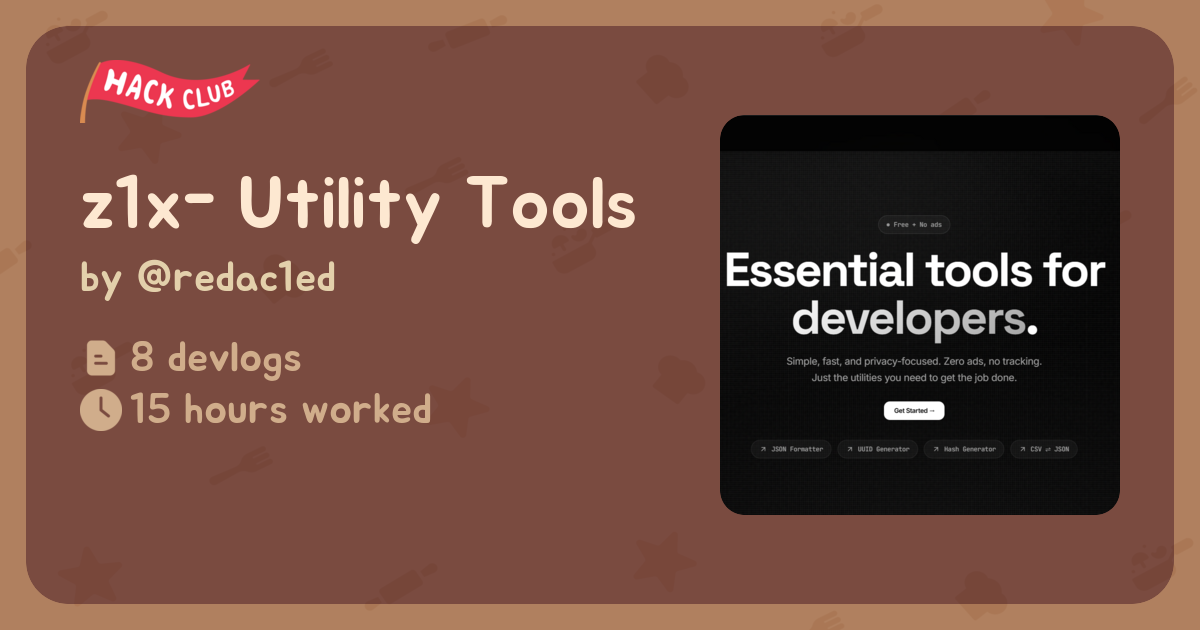 z1x- Utility Tools - Flavortown