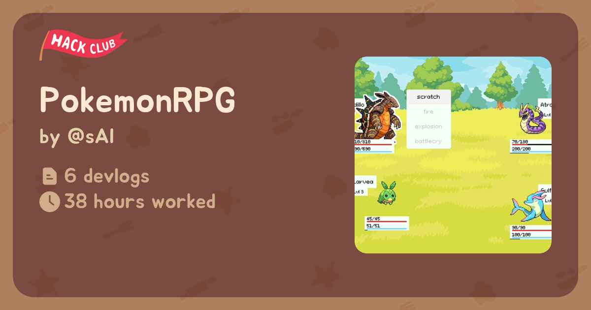 PokemonRPG - Flavortown