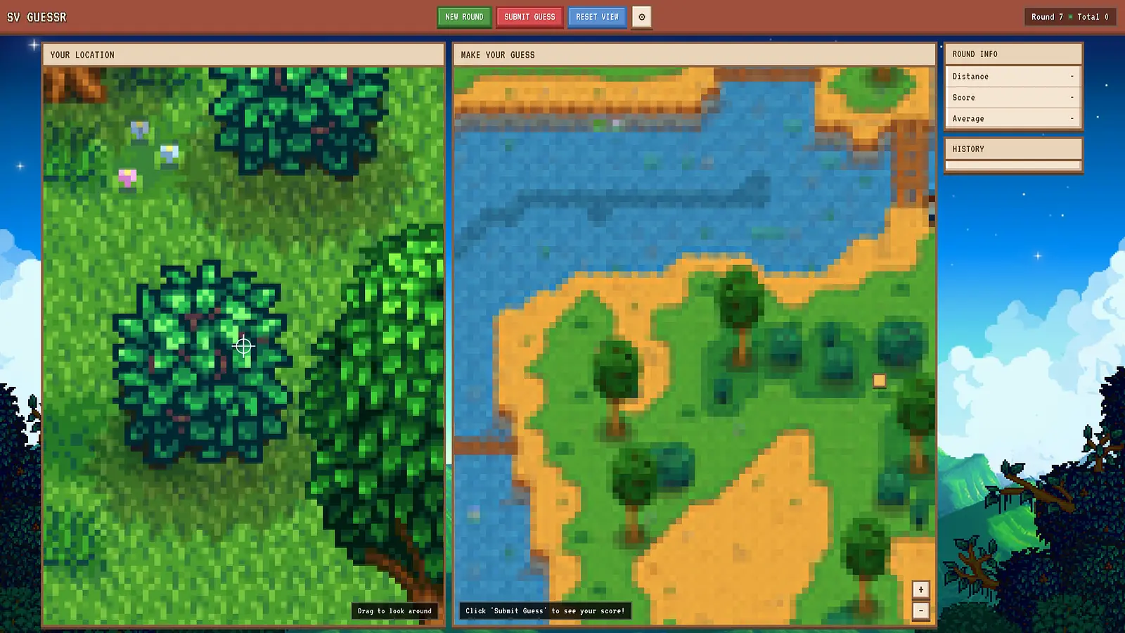 Stardew Valley Geoguessr banner