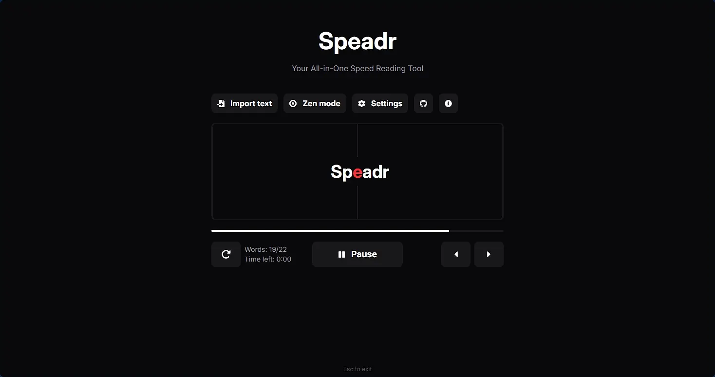 Speadr banner