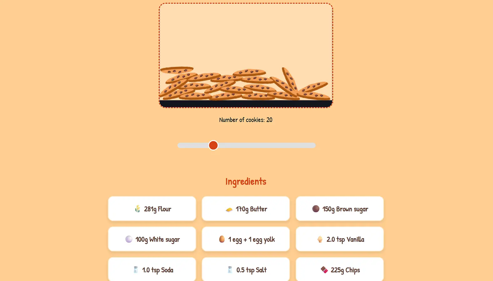 Cookie Calculator banner