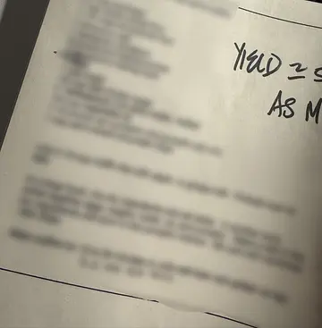 random piece of paper from hq image