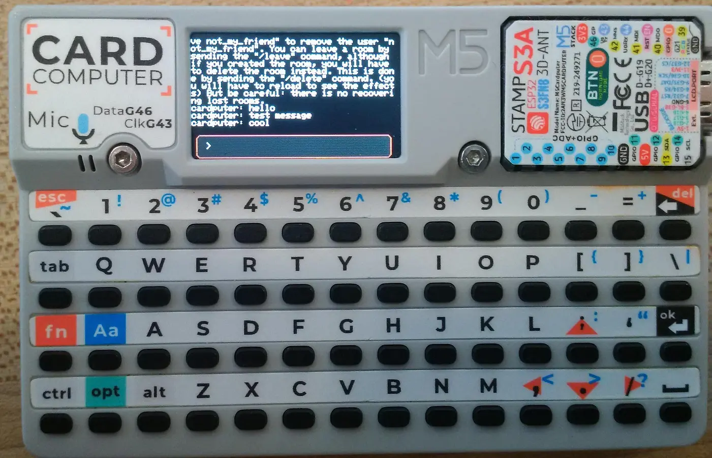 Message Jar for Cardputer banner