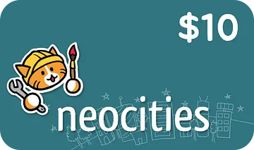 Neocities Credits image