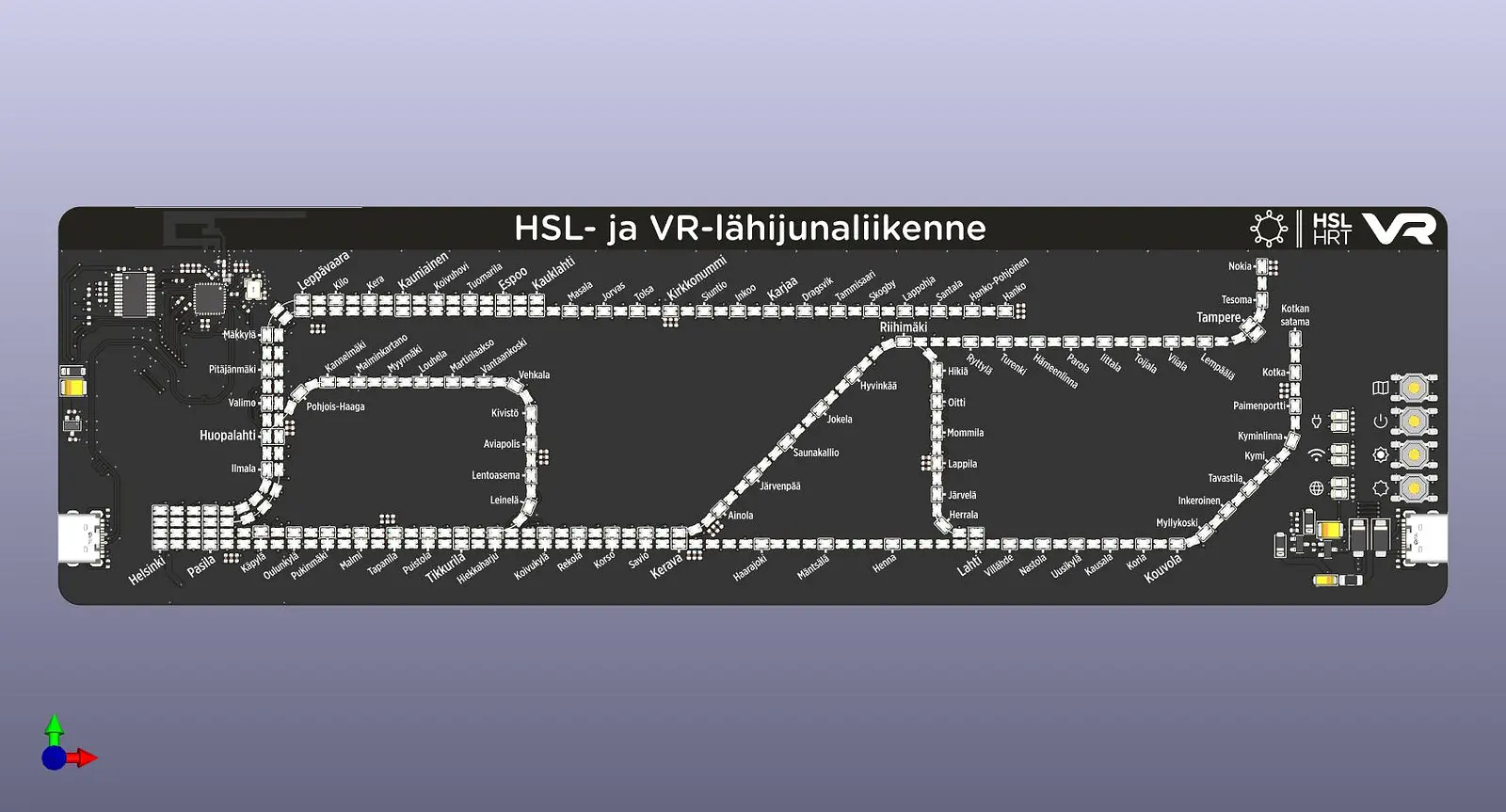 Helsinki Live Train Map banner