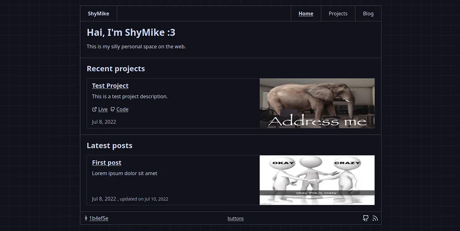 Homepage (v2) banner