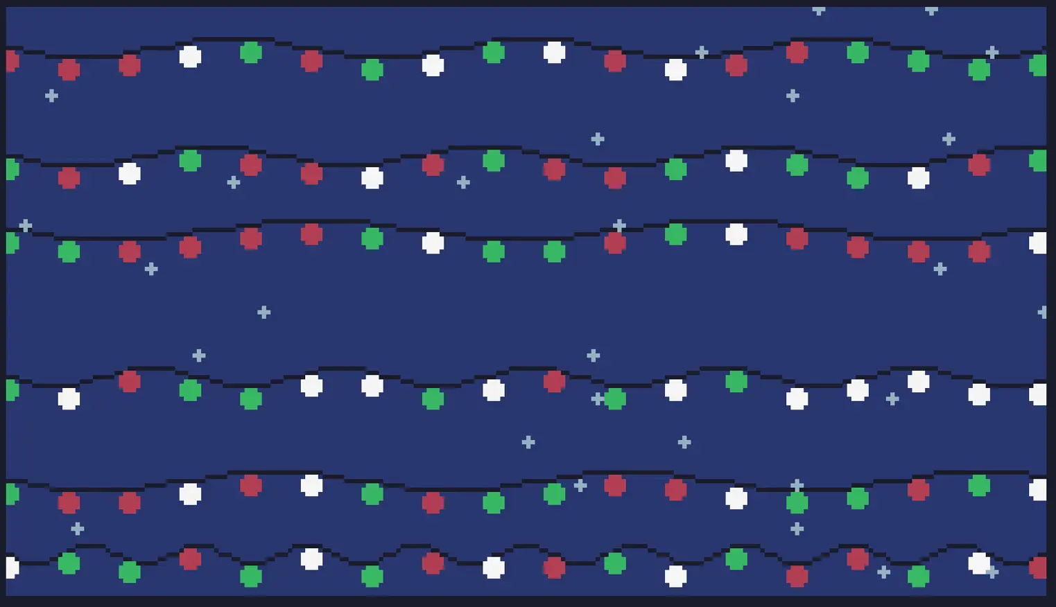 bowling's Christmas Eve simple demo banner