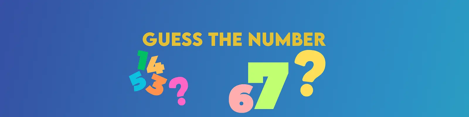 Number Guessing Game banner