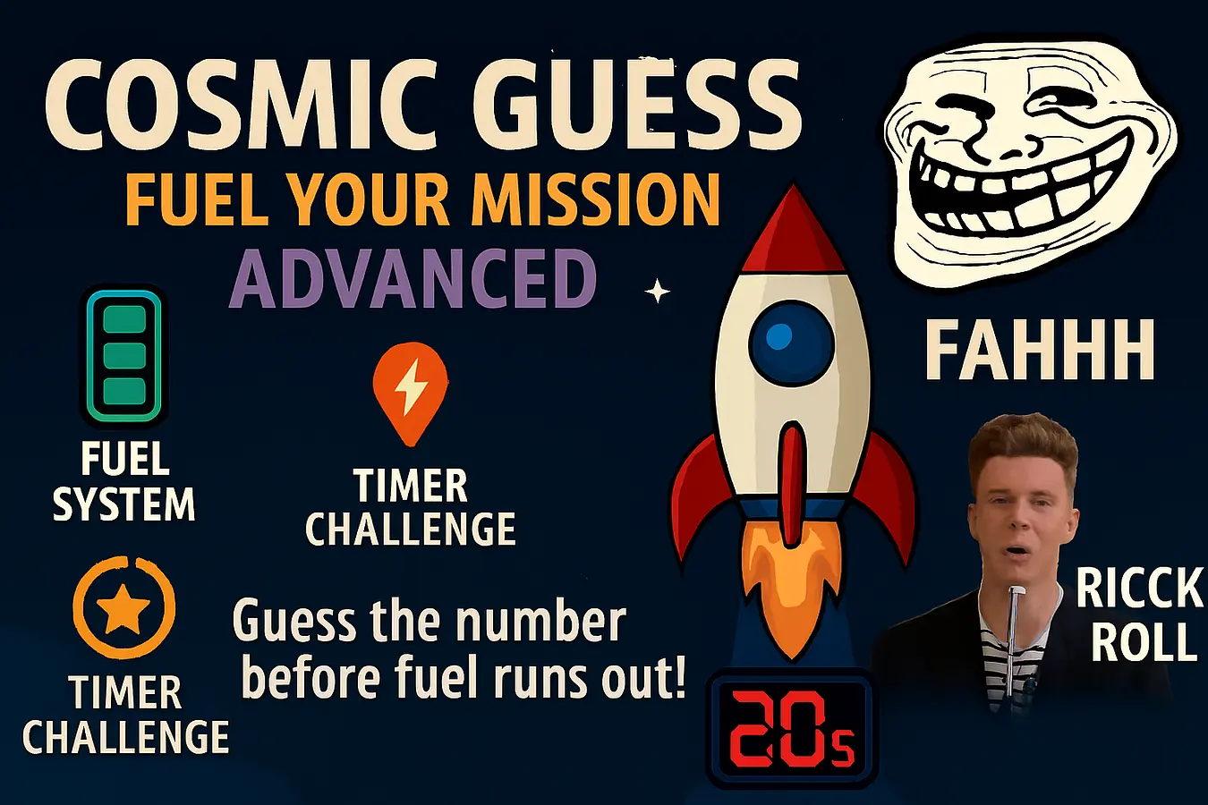 Cosmic Guess Advanced !! banner