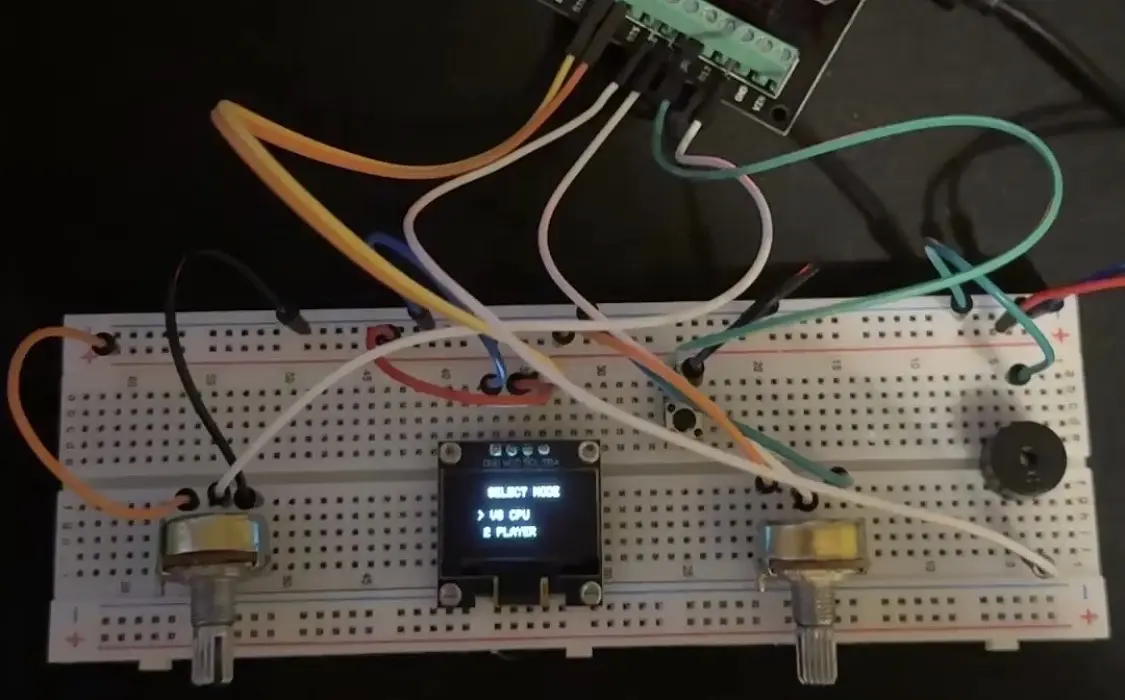 ESP32 Pong game banner
