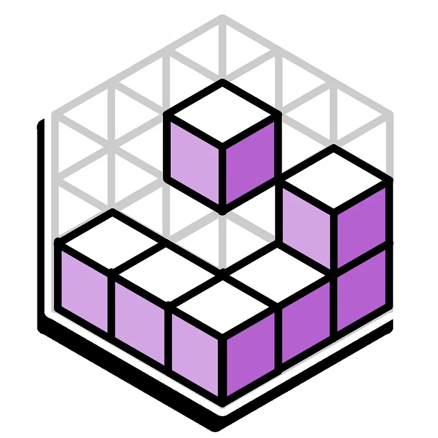 3D Conway's game of life banner