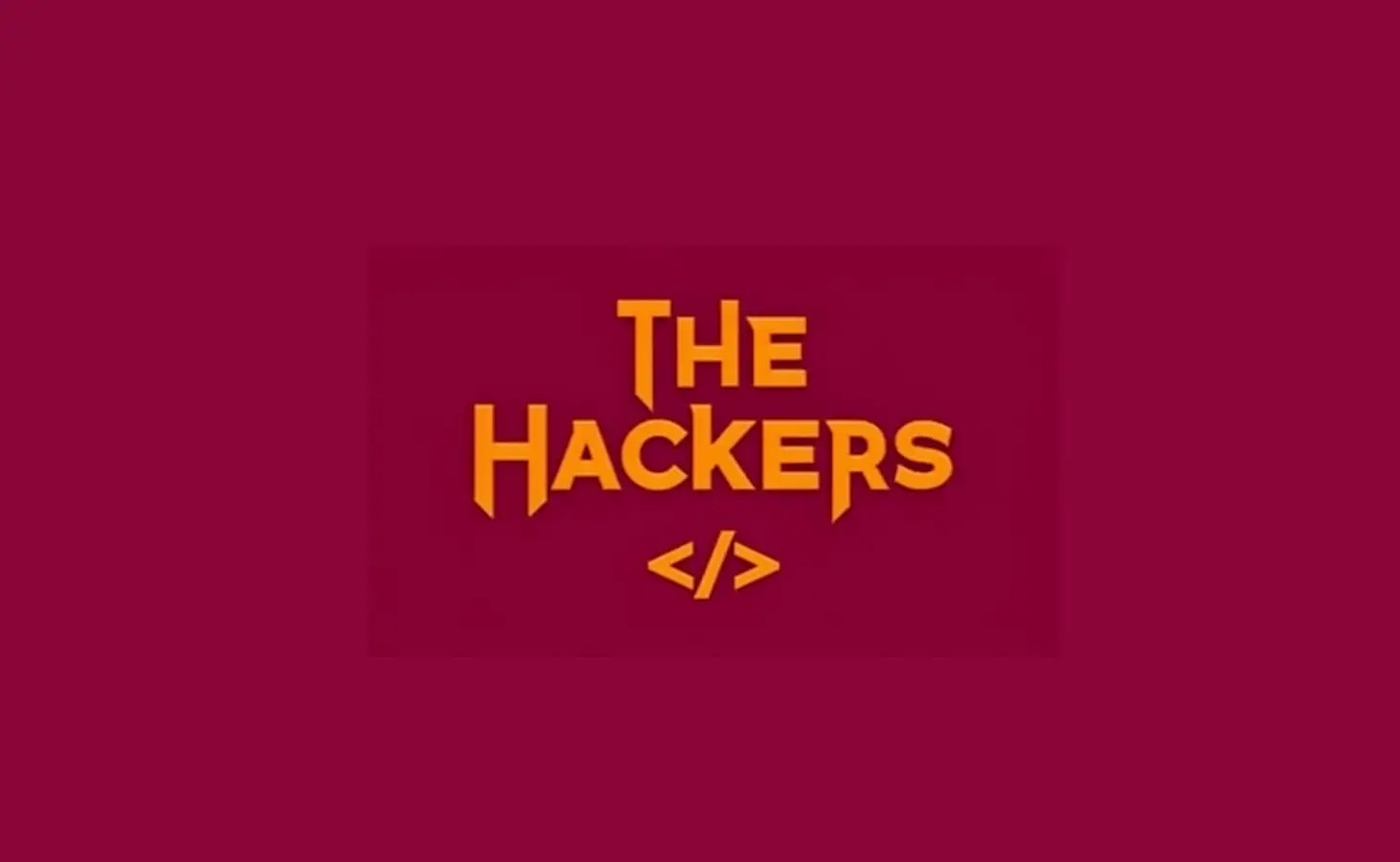 The Hackers Platform banner