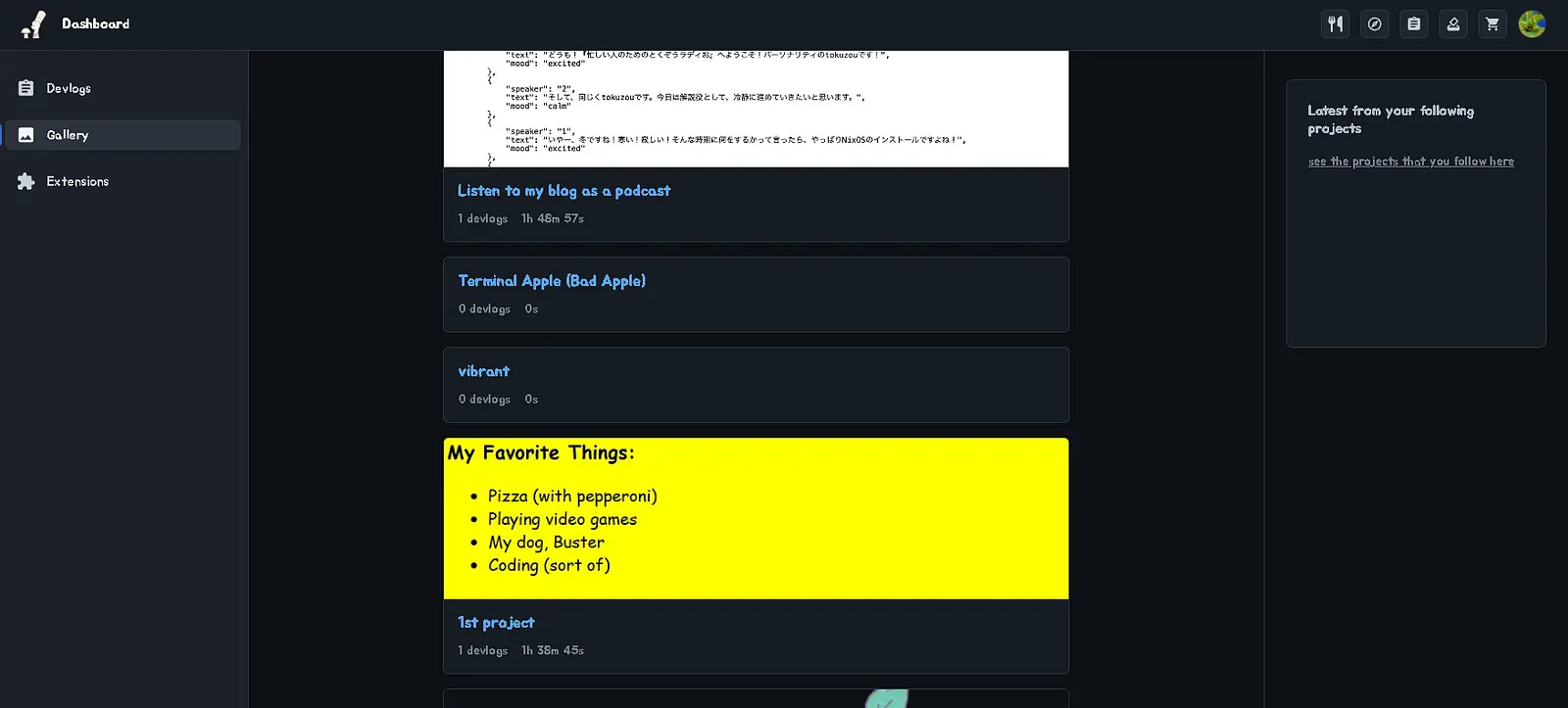 Github theme of Flavortown {extension} banner