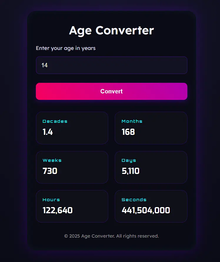 AGE TRANSFORMER banner