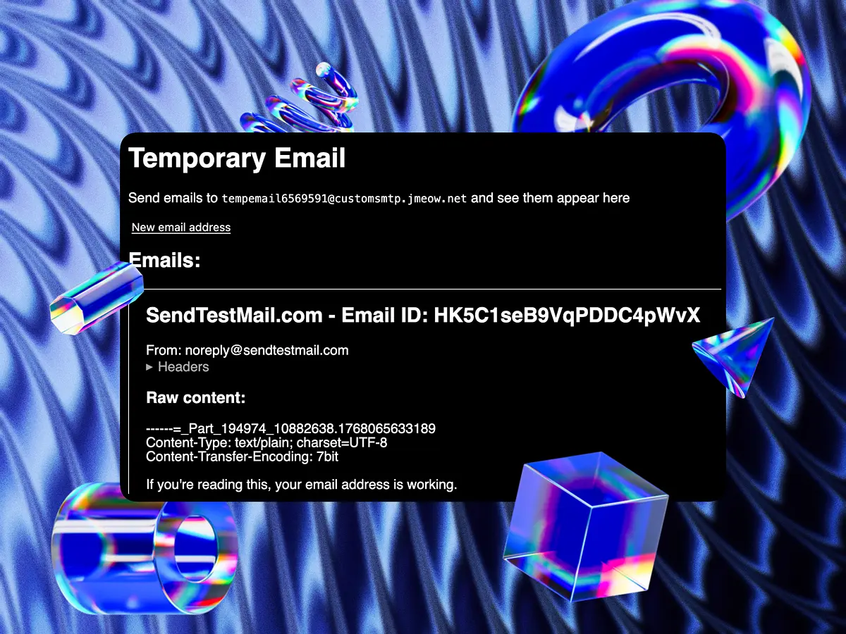 Custom SMTP Server banner