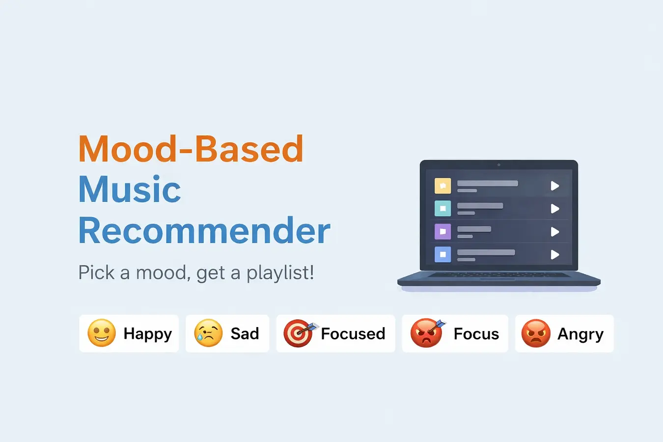 Mood-Based Music Recommender banner