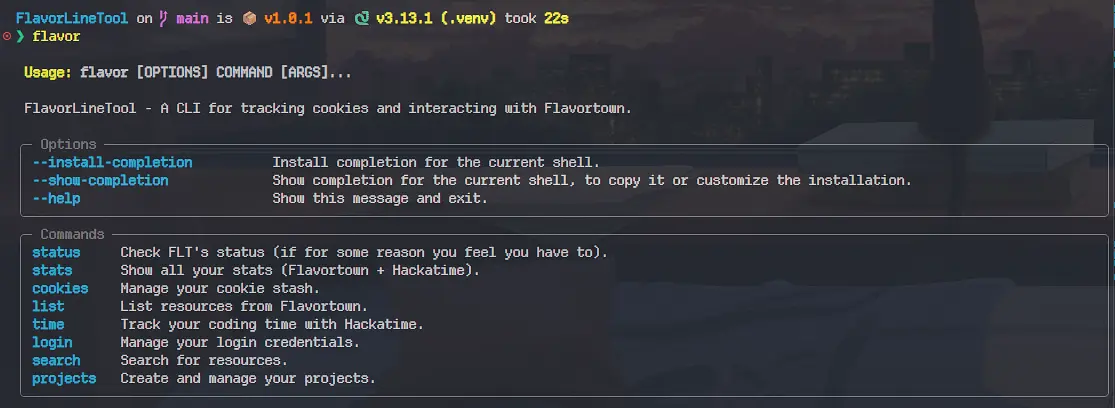 FlavorLineTool banner