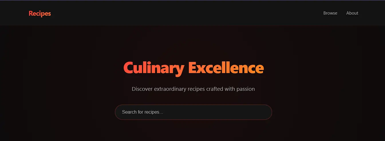 Cooked-recipe banner