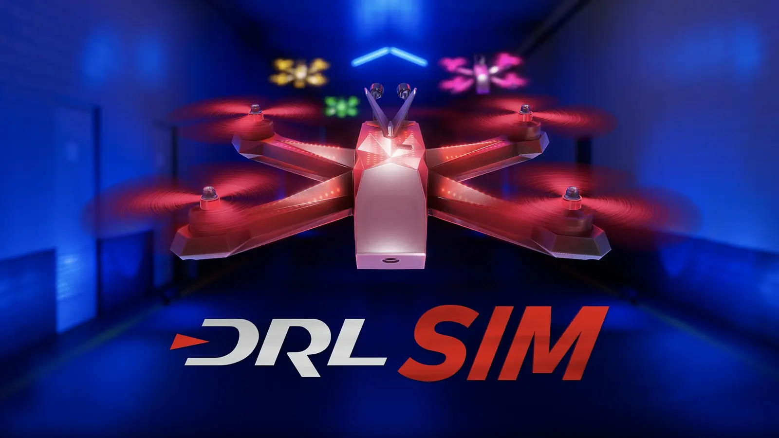 Custom Drone Racing League Simulator Server banner