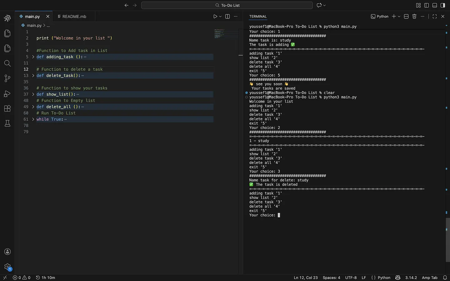 Python To-Do List banner