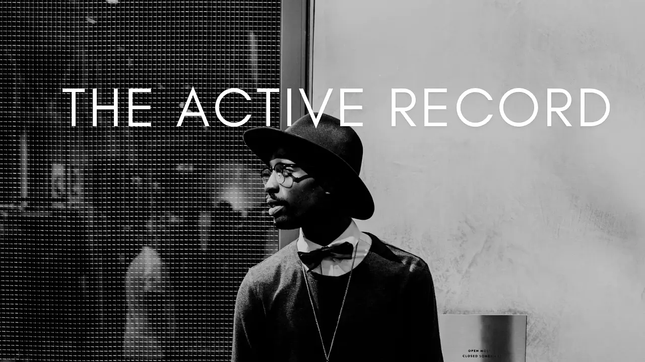 My very own blog website (The Active Record)!! banner
