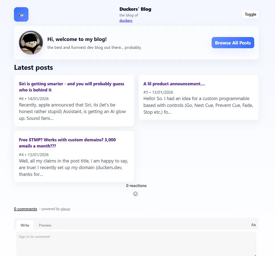 GitHub Issues Blog banner