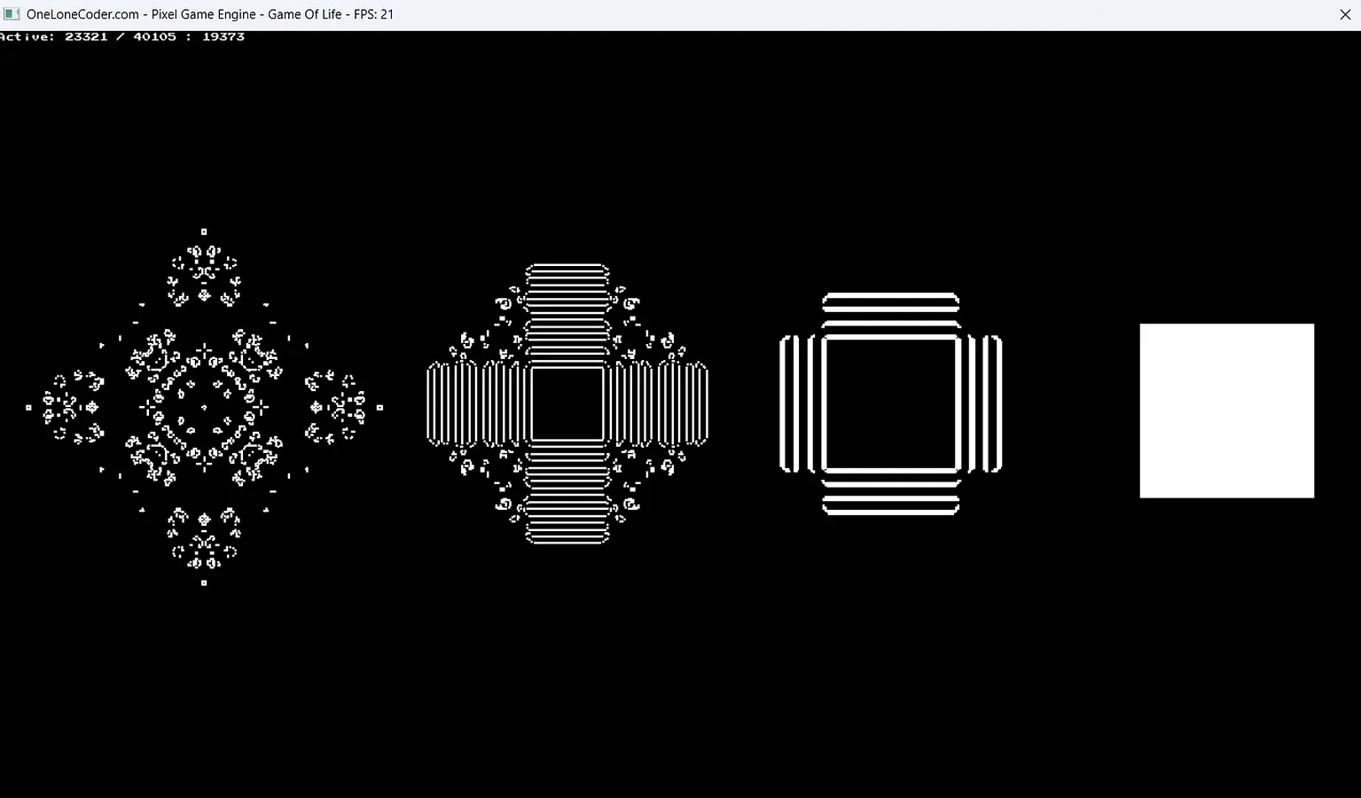 Game of Life but XXXXXL banner