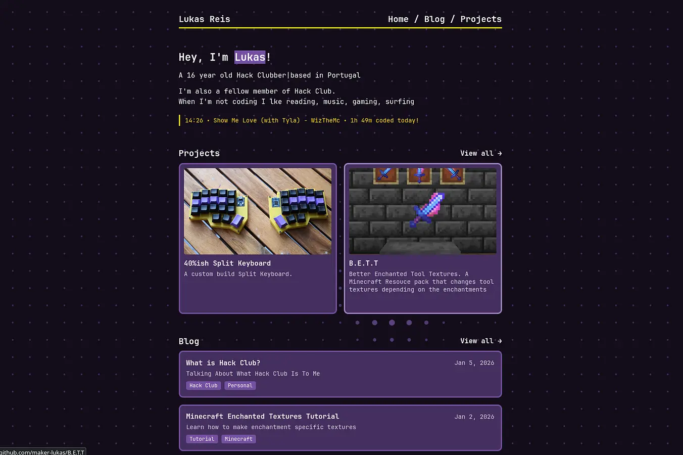 lukasreis.com v2.1 banner