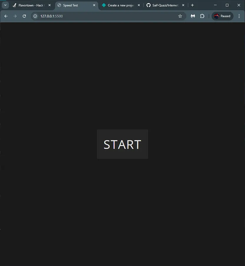Internet Speedtest banner