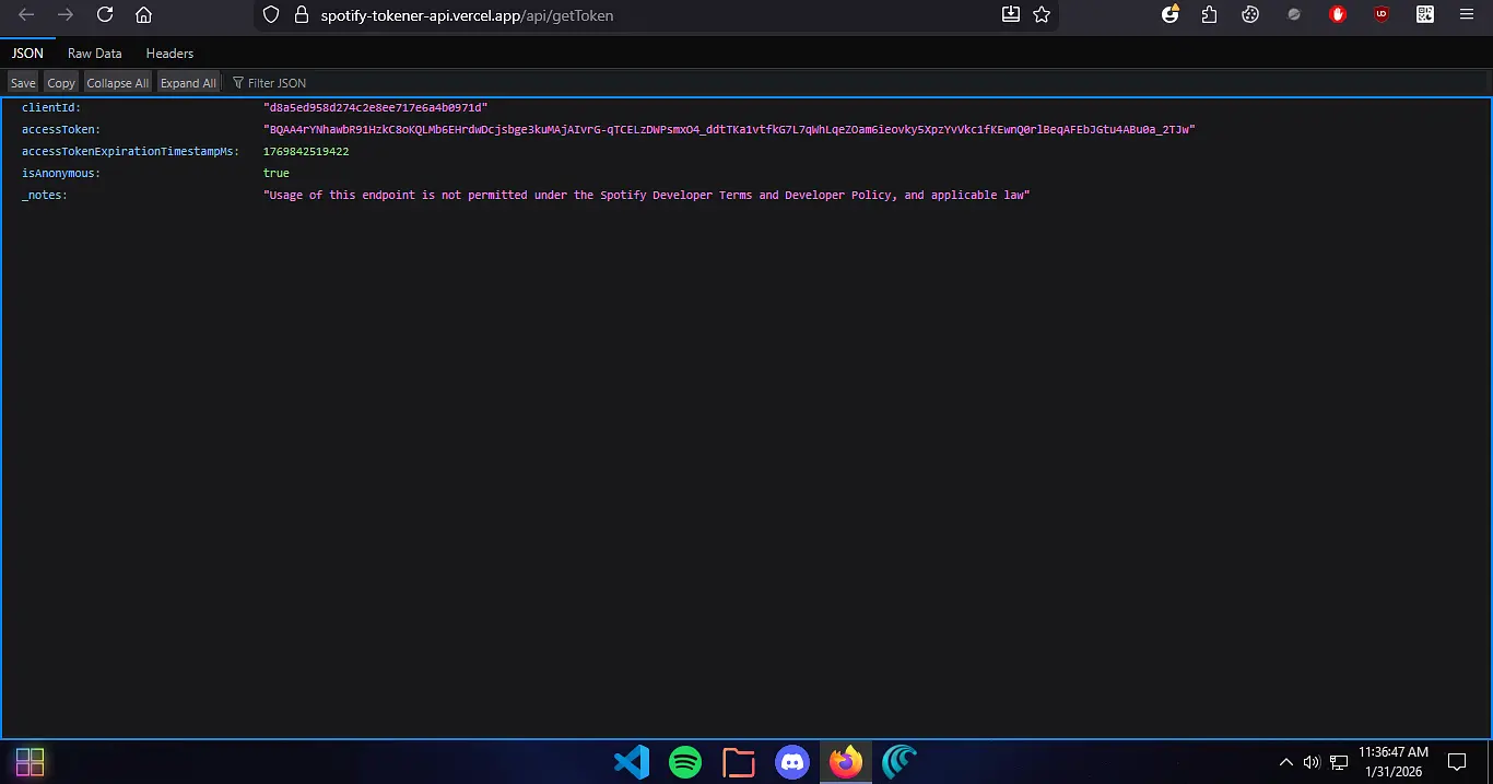 Spotify Tokener banner