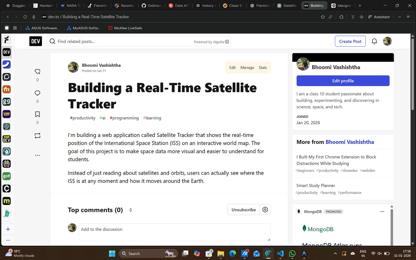 Satellite Tracker banner